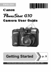 0000002995| Canon Instruction Manual G10