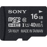 Sony SR16UYA 16GB MICROSDHC MEMORY CARD CL10 R40