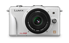 Panasonic DMC-GF2 Digital Camera With 14mm Lens White