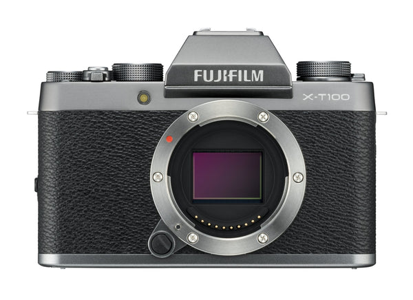 0000007990| Fujifilm  X-T100 Digital Camera Body Dark Silver