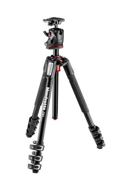 0000057995| Manfrotto MK190XPRO4-BHQ2 190 Tripod Kit With XPRO4 Ball Head & 200PL Plate - Black