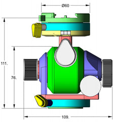 Arca-Swiss  ARCA-SWISS D4 (geared) MonoballFix