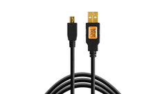  Tether Tools Tetherpro USB 2 Male To Mini-B 5 Pin Cable - 4.6m Black