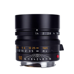  Leica Summilux-M 50mm f/1.4 ASPH Black Anodized Finish Lens (11891)