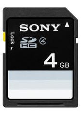 Sony SF-4N4 4Gb SDHC Memory Card       SF4N4