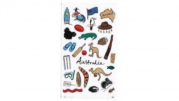 0000000395| Fujifilm Sticker Sheet - Australia