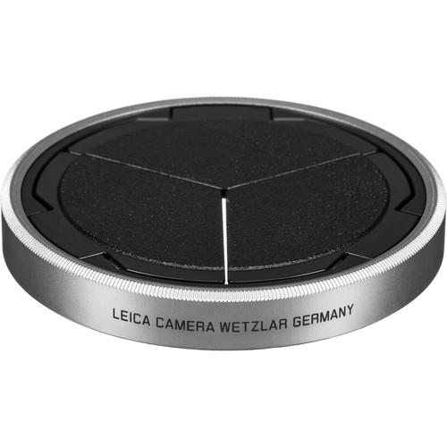 0000002950| Leica Auto Lens Cap for D-Lux Cameras (Silver/Black) (19529)