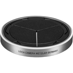  Leica Auto Lens Cap for D-Lux Cameras (Silver/Black) (19529)