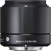  Sigma 60mm f/2.8 EX DN Sony E Mount Black Lens