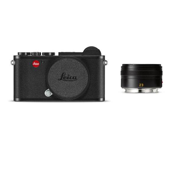 0000056490| Leica CL Digital Camera Black & 23mm f/2 Black Lens