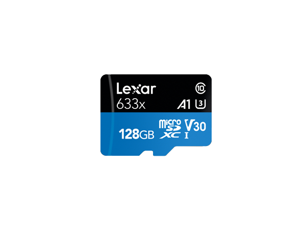 0000009995| Lexar 128GB 633x Micro SDHC/SDXC Card